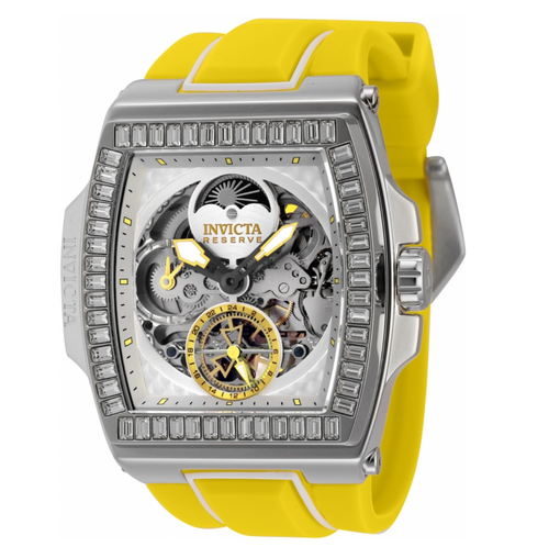 Invicta Reserve S1 Rally Diablo Men 51mm Dual Time Automatic Crystal Watch 43420-Klawk Watches