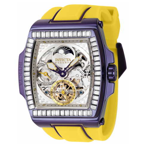 Invicta Reserve S1 Rally Diablo Men 51mm Dual Time Automatic Crystal Watch 43431-Klawk Watches