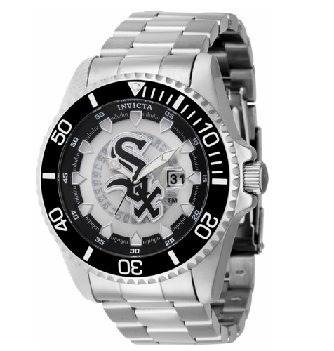 Invicta MLB Chicago White Sox Men's 47mm Limited Stainless Quartz Watch 43459-Klawk Watches