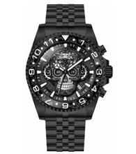 Load image into Gallery viewer, Invicta Pro Diver Dia Day Los Muertos 43mm Black Skull Floral Chrono Watch 43753-Klawk Watches
