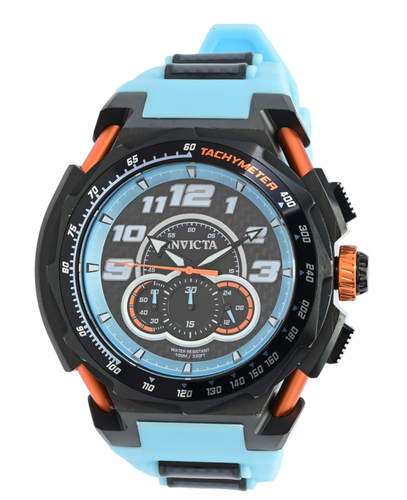 Invicta JM Correa S1 Rally Men's 51mm Carbon Fiber Blue Chronograph Watch 43797-Klawk Watches