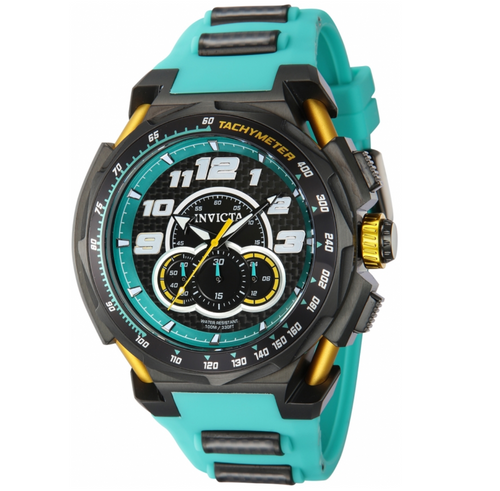 Invicta JM Correa S1 Rally Men's 51mm Carbon Fiber Green Chronograph Watch 43798-Klawk Watches