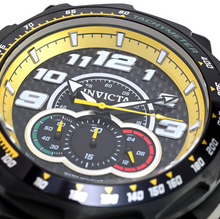 Load image into Gallery viewer, Invicta JM Correa S1 Rally Mens 51mm Carbon Fiber Yellow Chronograph Watch 43799-Klawk Watches
