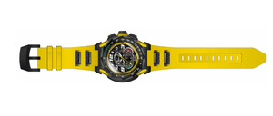 Invicta JM Correa S1 Rally Mens 51mm Carbon Fiber Yellow Chronograph Watch 43799-Klawk Watches