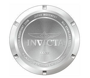 Invicta Pro Diver Women's 40mm Silver PAVE Crystal Blue Chronograph Watch 43875-Klawk Watches
