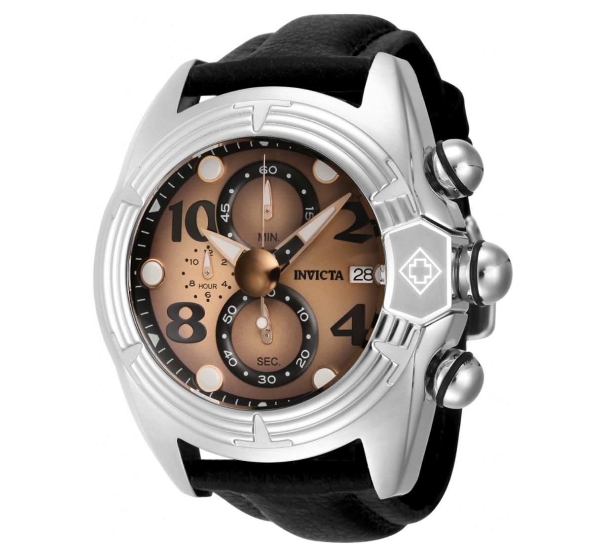 Invicta Lupah Horizon Men's 52mm Rose Gold Fly-Back Chronograph Watch ...