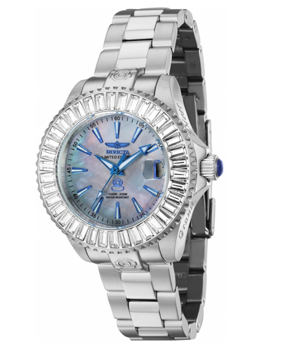 Invicta Pro Diver Women's 38mm Automatic Blue MOP Limited Edition Watch 44317-Klawk Watches