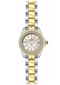Invicta Pro Diver Women's 38mm Automatic White MOP Gold Limited Edition 44320-Klawk Watches