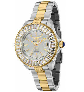 Invicta Pro Diver Women's 38mm Automatic White MOP Gold Limited Edition 44320-Klawk Watches