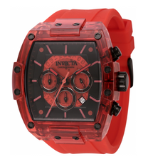 Load image into Gallery viewer, Invicta S1 Rally Diablo Men&#39;s 48mm Clear Red Anatomic Dial Chrono Watch 44352-Klawk Watches
