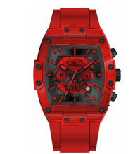 Load image into Gallery viewer, Invicta S1 Rally Diablo Men&#39;s 48mm Clear Red Anatomic Dial Chrono Watch 44352-Klawk Watches
