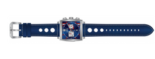 Load image into Gallery viewer, Invicta S1 Rally Cuadro Men&#39;s 45mm Navy Blue GMT Leather Chrono Watch 44749-Klawk Watches
