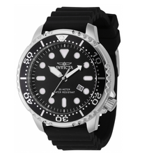 Load image into Gallery viewer, Invicta Pro Diver Men's 48mm Quartz Watch 44834 Black Silver Lume Markers 50M-Klawk Watches
