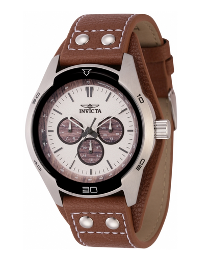 Invicta Specialty Men's Coachman Multi-Function 44mm Wood Print Watch 44837-Klawk Watches