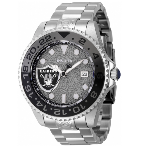 Invicta NFL Las Vegas Raiders Men's 47mm Grand Diver Automatic Watch 45025-Klawk Watches