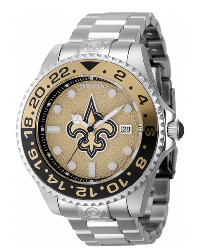 Invicta NFL New Orleans Saints Men's 47mm Grand Diver Automatic Watch 45049-Klawk Watches