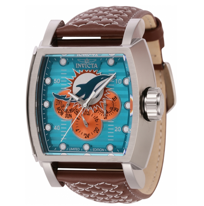 Invicta S1 Rally NFL Miami Dolphins Men's 48mm Limited Edition Watch 45082-Klawk Watches