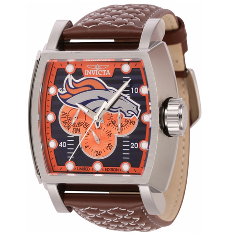 Invicta S1 Rally NFL Denver Broncos Men's 48mm Limited Edition Watch 45091-Klawk Watches