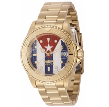 Load image into Gallery viewer, Invicta Pro Diver Automatic Cuba Edition Men's 40mm Gold Pro Diver Watch 45617-Klawk Watches
