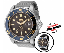 Load image into Gallery viewer, Invicta Pro Diver Automatic Men's 47mm Slate Blue Mesh Band &amp; Strap Watch 45806-Klawk Watches
