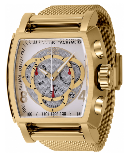 Invicta S1 Rally Men's 48mm Silver Carbon Fiber Dial Swiss Chrono Watch 46013-Klawk Watches