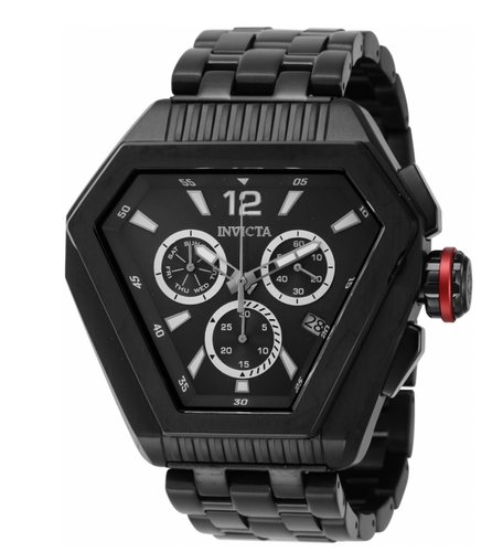 Invicta Speedway Men's 53mm Triple Black Swiss Chronograph Quartz Watch 46099-Klawk Watches