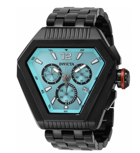 Invicta Speedway Men's 53mm Aqua Teal Dial Swiss Chronograph Quartz Watch 46102-Klawk Watches