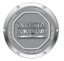 Load image into Gallery viewer, Invicta Akula Kasmat Men's 50mm Blue Dial Dark Gray Chronograph Watch 46146-Klawk Watches
