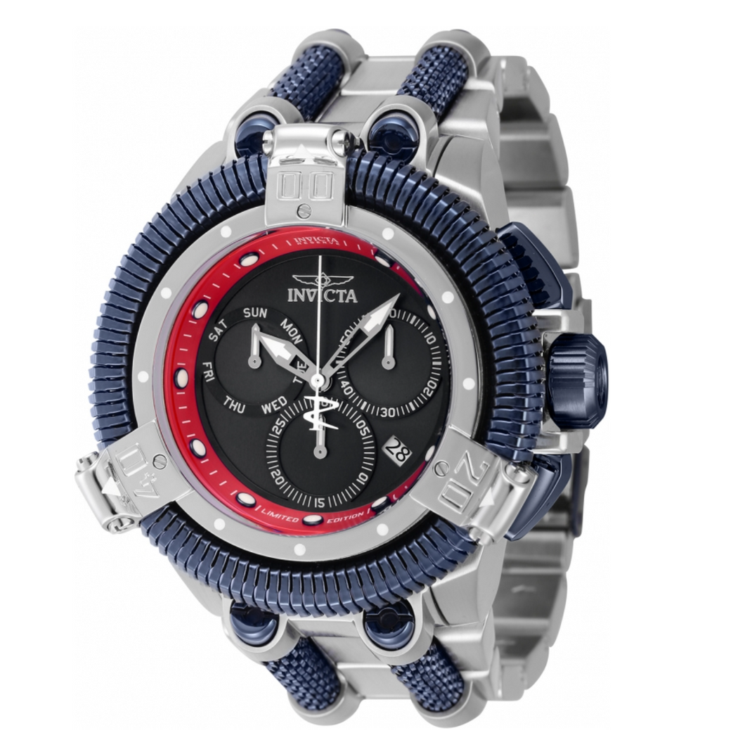 Invicta Reserve King Python Men's 50mm Limited Black Swiss Chrono Watch 46242-Klawk Watches