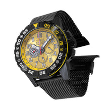 Load image into Gallery viewer, Invicta Racing Dynox Men's 48mm Black Mesh Stainless Day/ Date Watch 47215-Klawk Watches
