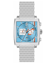 Load image into Gallery viewer, Invicta S1 Rally Cuadro Men&#39;s 45mm Blue GMT Mesh Bracelet Chrono Watch 47245-Klawk Watches
