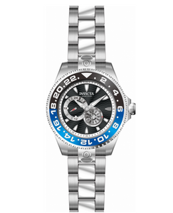 Invicta Grand Diver GMT Men's 47mm Automatic Batman Bezel Black Dial Watch 47300-Klawk Watches