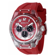 Load image into Gallery viewer, Invicta S1 Rally Prism Color Flip Men&#39;s 44mm Red and Clear Chrono Watch 47349-Klawk Watches
