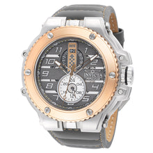 Load image into Gallery viewer, Invicta Racing Downforce Men's 56mm Rose Gold Gray Leather Quartz Watch 47381-Klawk Watches

