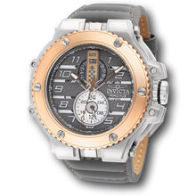 Load image into Gallery viewer, Invicta Racing Downforce Men's 56mm Rose Gold Gray Leather Quartz Watch 47381-Klawk Watches
