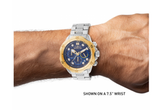 Load image into Gallery viewer, Invicta Venom Mid-Size Mens 47mm Blue Dial Gold Quartz Chrono Watch 47752-Klawk Watches
