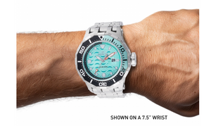 Invicta Pro Diver Scuba Wave 200M Men's 52mm Deep Sea Teal Quartz Watch 47846-Klawk Watches