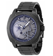 Invicta Pro Diver NFL Dallas Cowboys Men's 46mm Double Black Quartz Watch 47867-Klawk Watches