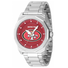 Load image into Gallery viewer, Invicta NFL San Francisco 49er Men's 42mm Red Dial Stainless Quartz Watch 47923-Klawk Watches
