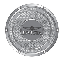 Load image into Gallery viewer, Invicta Deepwave Men’s 50mm Blue Wave Dial Quartz Watch Stainless Mesh 48011-Klawk Watches
