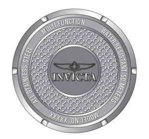Invicta Deepwave Men’s 50mm Blue Wave Dial Quartz Watch Stainless Mesh 48011-Klawk Watches