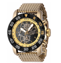 Load image into Gallery viewer, Invicta Racing JM Limited Men&#39;s 48mm Gold Skeleton Dial Chrono Watch 48058-Klawk Watches
