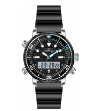 Load image into Gallery viewer, Invicta Pro Diver Men&#39;s 46.5mm Black Dual Time Digital Ana-Digi Watch 48367-Klawk Watches
