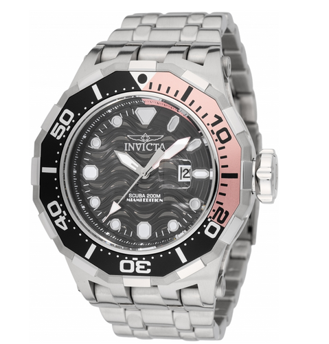 Invicta Pro Diver Miami Edition Men's 52mm Scuba Wave 200M Quartz Watch 48515-Klawk Watches