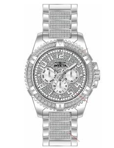 Invicta Celestial Men's 45mm Luxe Pave Crystal Multi-Function Quartz Watch 48560-Klawk Watches