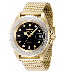 Invicta Elite Automatic 0.59ct Diamond Bezel 40mm Gold Men’s Watch 48745-Klawk Watches