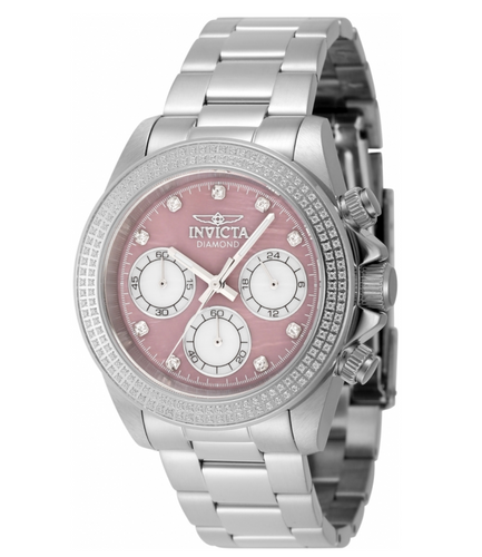 Invicta Elite Diamond 0.71 Carat Diamond Watch Rose Mother of Pearl Dial 48756-Klawk Watches