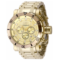 Load image into Gallery viewer, Invicta Coalition Forces Night Hawk Men's 52mm Triple Gold Chrono Watch 49226-Klawk Watches

