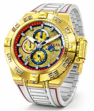 Load image into Gallery viewer, Invicta Subaqua Noma IV Men's 50mm Gold White Day Date Quartz Watch 49879-Klawk Watches
