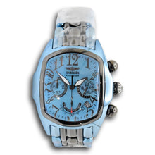 Load image into Gallery viewer, Invicta Lupah BLUE ICE Men's 45mm Blue Pearl Dial Gunmetal Chrono Watch 45864-Klawk Watches
